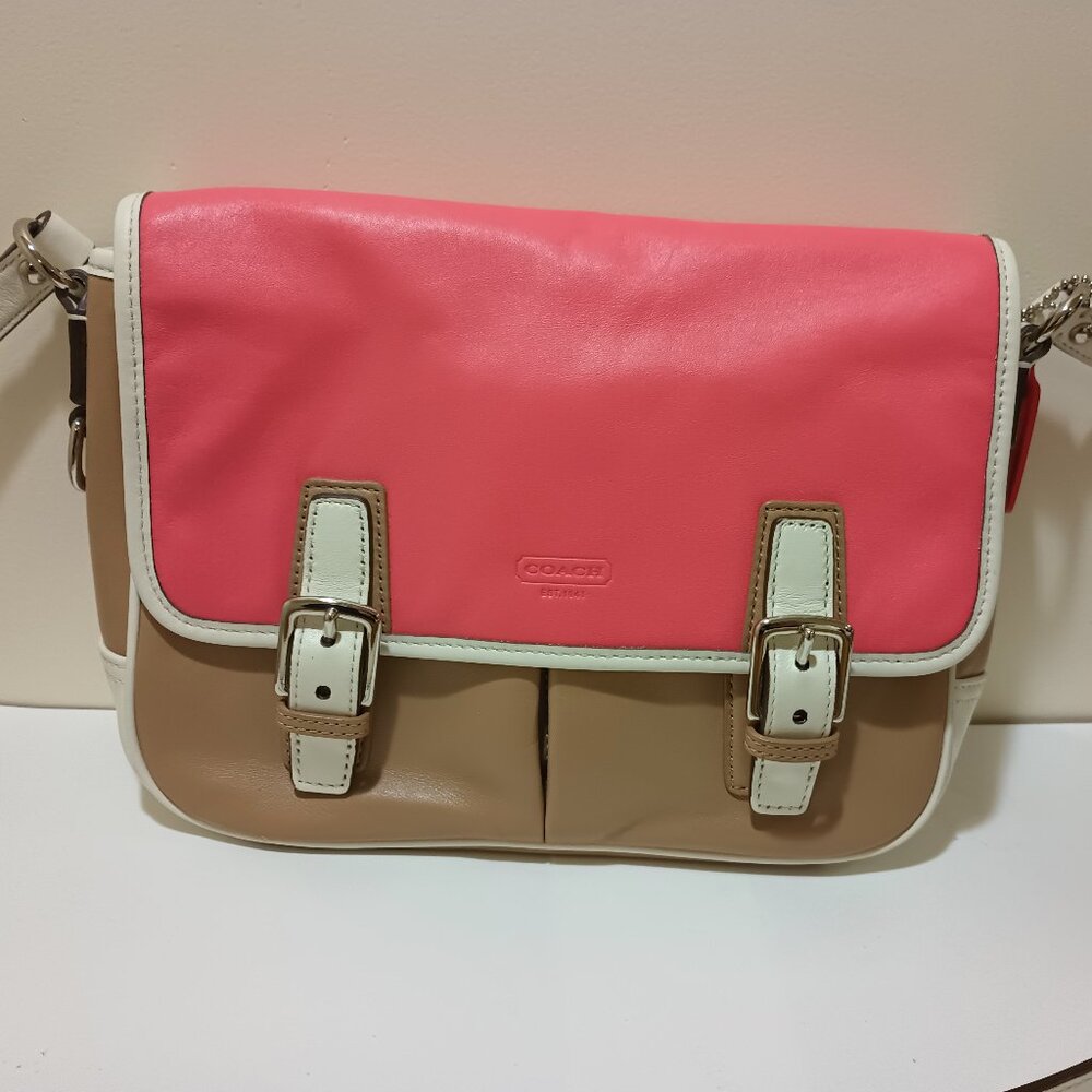 Coach Leather Crossbody/Long Purse
